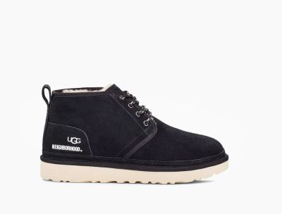 UGG x Neighborhood Neumel Mens Boots Black - AU 410ZE